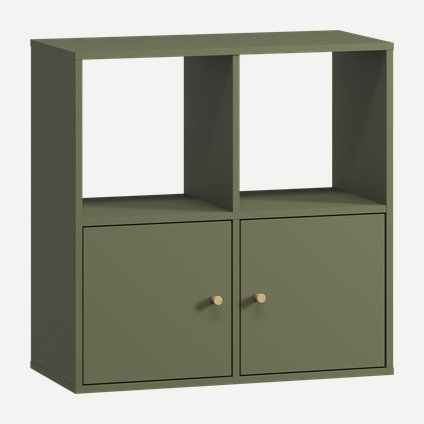 Стеллаж Кейн 5-75x75 Оливковый