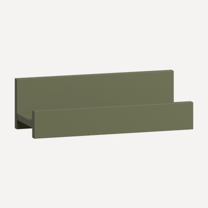 Полка Лиа 40x12 Оливковый