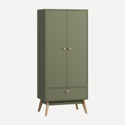 Распашной шкаф Торвалль-2 Olive