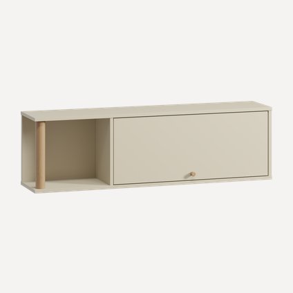 Полка Дикинс 120x35 Светло-бежевый