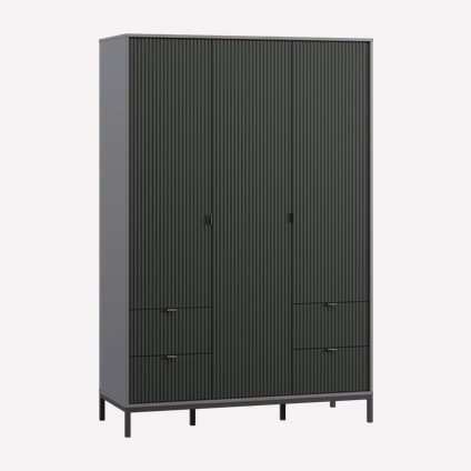 Распашной шкаф Трейвис 3-137x205 Пихтовый