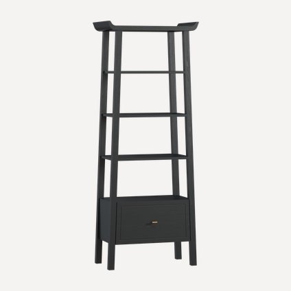 Стеллаж Икигай 69x176 Дуб Антрацитовый