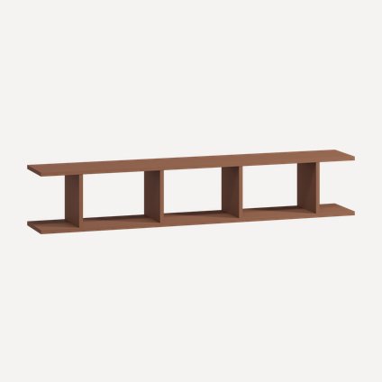 Полка Брилл 134x24 Терракотовый