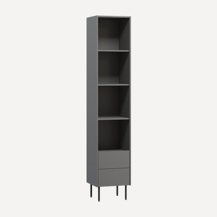 Стеллаж Дигарс 43x220 Графитовый