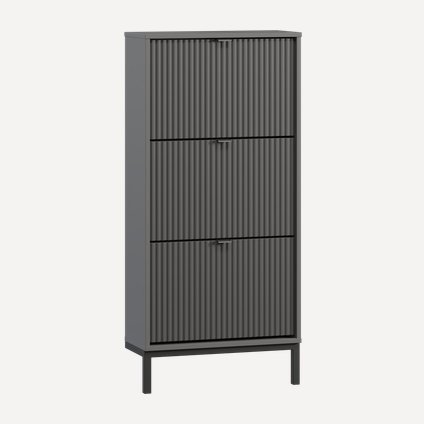 Обувница Трейвис 1-58x125 Графитовый