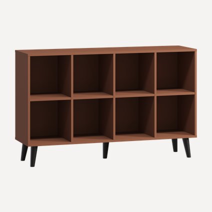 Стеллаж Талдом 129x80 Терракотовый