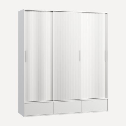 Шкаф-купе Беррингтон 3.1-207x240 Белый
