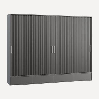 Шкаф-купе Беррингтон 4.1-307x240 Графитовый