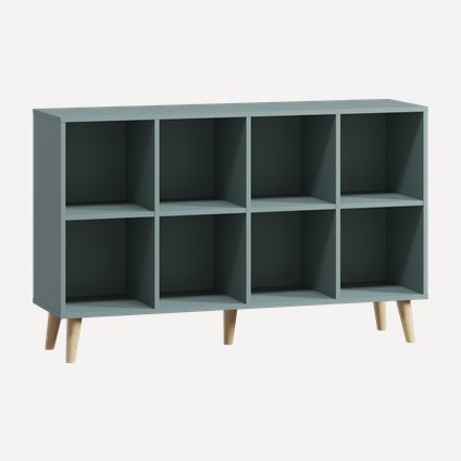 Стеллаж Талдом 129x80 Серо-зеленый