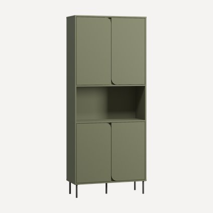Стеллаж Блест 2-89x210 Оливковый