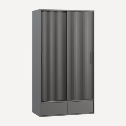 Шкаф-купе Беррингтон 2.1-120x220 Графитовый