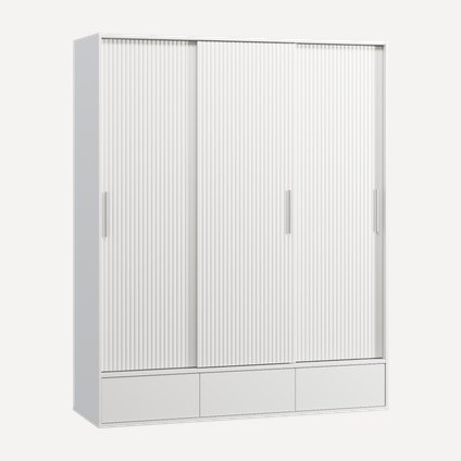 Шкаф-купе Беррингтон 3.1-177x220 Белый