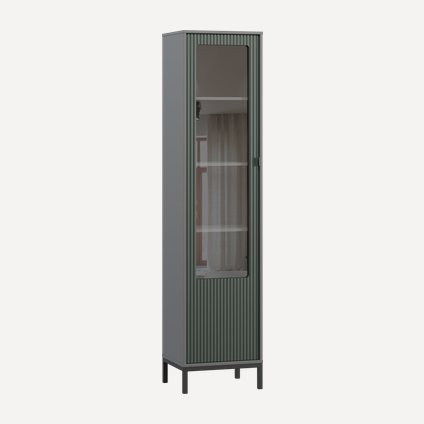 Витрина Трейвис 1-48x205 Темно-зеленый