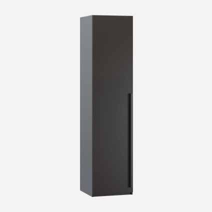 Распашной шкаф Кимбол 1-50x210 Черный