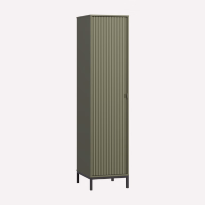 Распашной шкаф Трейвис 1-48x205 Оливковый