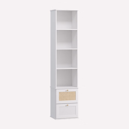 Стеллаж Алвис 47x210 Белый