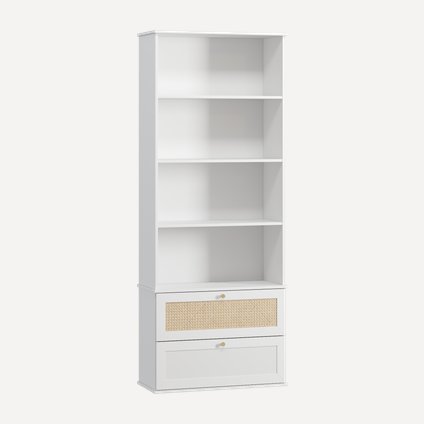 Стеллаж Алвис 82x210 Белый
