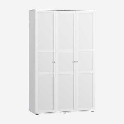 Распашной шкаф Амели-3-150-240 White