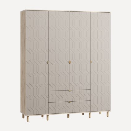 Распашной шкаф Теджонс-4 Deco Santiago
