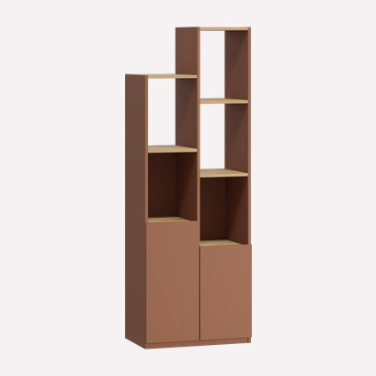 Стеллаж Матис 1-57x162 Терракотовый
