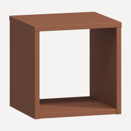 Полка Элод 29x29 Терракотовый