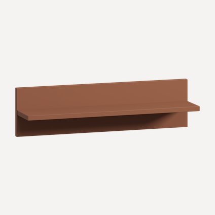 Полка Оберг 60x16 Терракотовый