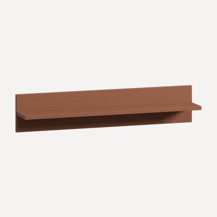 Полка Оберг 80x16 Терракотовый
