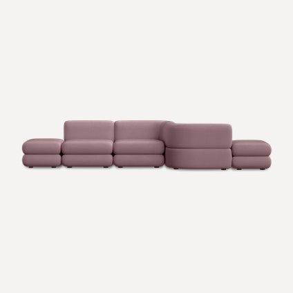 Диван модульный Брера-1 Velour Lilac