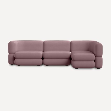 Диван модульный Брера-7 Velour Lilac