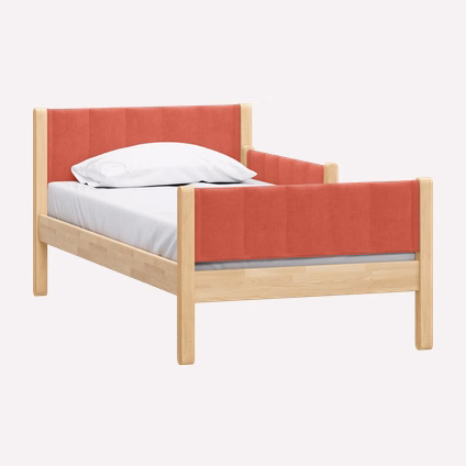 Балалар төсегі Obri-1 80 Velvet Red
