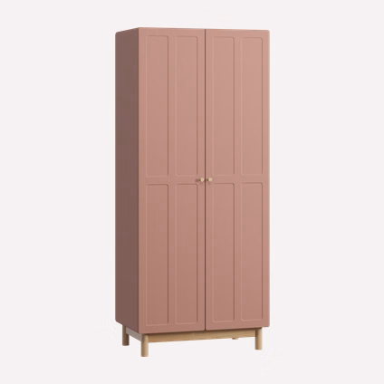 Распашной шкаф Виклу 2-90x210 Розовый