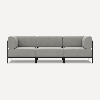 Диван модульный Нолан-B 3 Soft Grey