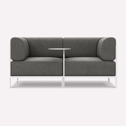Диван модульный Нолан-W 2 Soft Grafit