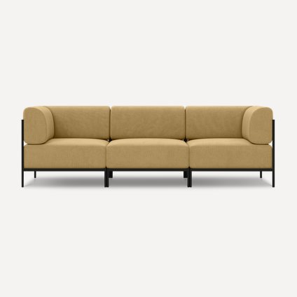 Диван модульный Нолан-B 3 Soft Yellow
