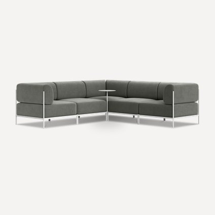 Диван модульный Нолан-W 5 Soft Grafit