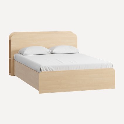 Кровать Бронс-1 140 Береза