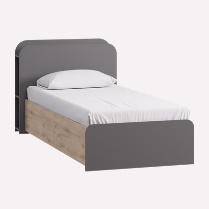 Төсек Brons - 2 90 Grey