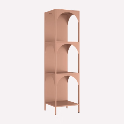 Стеллаж Драммен 3-35x133 Терракотовый