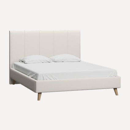 Кровать Шерона-Н 160 Букле Молочный