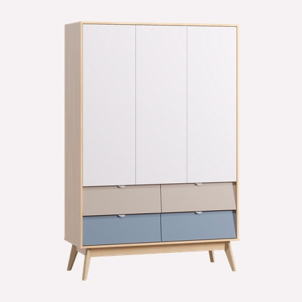 Распашной шкаф Лесли-3 Plywood Sky
