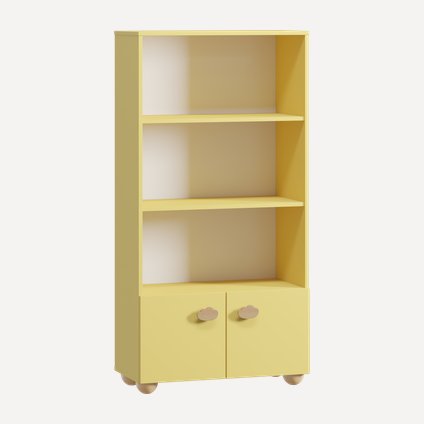 Стеллаж детский Тесси 73x145 Желтый