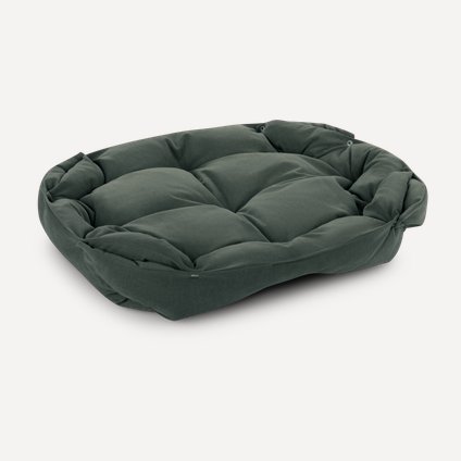 Лежанка Селеста Велюр Оливковый 85x65