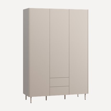 Распашной шкаф Изи 3.1-150x220 Латте
