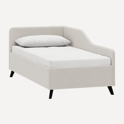 Кровать Лория 90 Букле Молочный
