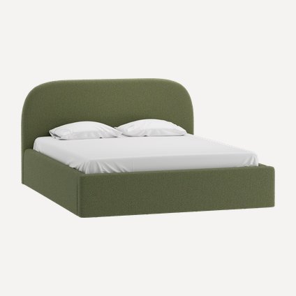 Кровать Кевия 200 Букле Зеленый