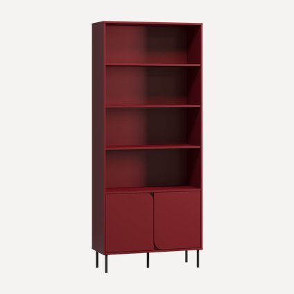 Стеллаж Блест 89x210 Бургундский