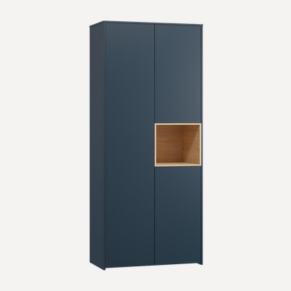 Распашной шкаф Висмар 2.0-103x240 Темно-синий