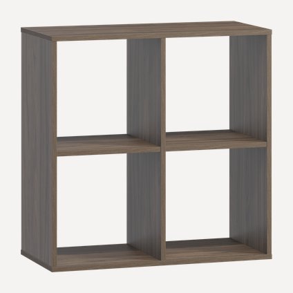 Стеллаж Кейн 4-75x75 Орех Карини