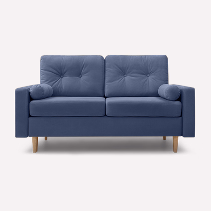 Диван модульный Динс Velvet Navy Blue