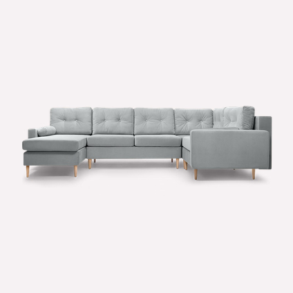 Диван модульный Динс-2 Velvet Grey